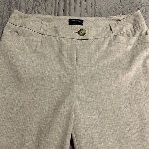 Women’s light grey suit pants from The Limited